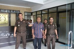 Kasus Pungli Eks Kepala DPU Klaten Segera Disidangkan