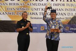 Customs Award Bea Cukai Jateng dan DIY Peroleh Apresiasi Ombudsman