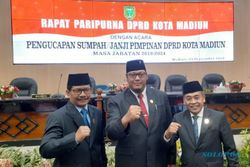 Pimpinan DPRD Kota Madiun Dilantik