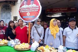 Kagama Soloraya Tumpengan di Pasar Gede Solo dan Doakan Jokowi-Ma'ruf