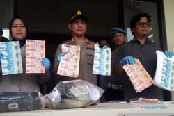 Uang Palsu Disita di Temanggung, Sebagian Belum Diguntingi