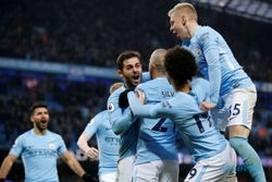 Gol Tunggal Gabriel Jesus Kokohkan Posisi Manchester City di Puncak Klasemen