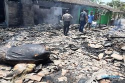 2 Rumah di Klego Boyolali Terbakar, 14 Hewan Ternak Mati Terpanggang