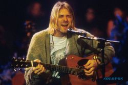 Sweater Ikonik Kurt Cobain Terjual Rp4,6 Miliar, Gitarnya Laku Rp4,7 Miliar