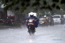 Maret Jadi Puncak Musim Hujan di Klaten, Warga Diminta Waspada