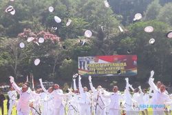 185 Prajurit Karier TNI Ucap Prasetya Perwira Di Akmil Magelang