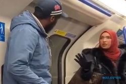 Bocah Yahudi Di-Bully di Kereta Inggris, Muslimah Membela