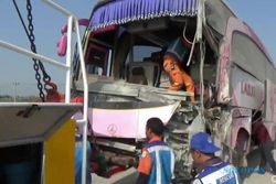 Kecelakaan di Tol Gempol-Pasuruan, Bus Melaju lebih dari 100 Km/Jam