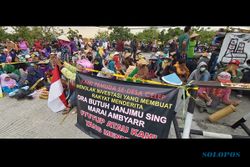 Tak Ditemui Petinggi PT RUM Sukoharjo, Warga Ancam Blokade Pabrik