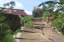 BPBD: 77 KK di Cianjur Mengungsi karena Pergerakan Tanah