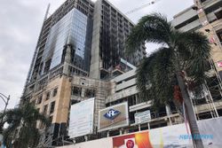 Proyek Hotel Tentrem Semarang Terbakar