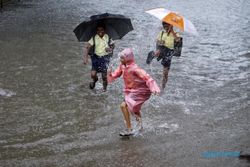 Daftar Wilayah di Soloraya Yang Diperkirakan Diguyur Hujan Lebat Hari Ini