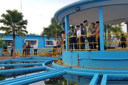 Di Semarang, Wapres Tinjau Pengelolaan Air Bersih