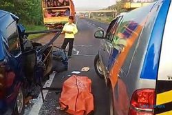 Bruukkk! Mobil vs Truk di Tol Cipali, 6 Orang Meninggal
