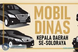 Deretan Mobil Dinas Kepala Daerah Se-Soloraya