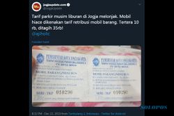 Viral Tarif Parkir Supermahal, UPT Malioboro Jogja Klaim Ilegal
