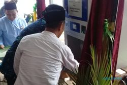 Masjid Raya Sragen Luncurkan ATM Beras, Tempel Kartu Dapat 2 Kg Beras