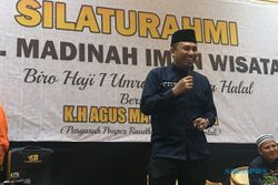 Gandeng KH Agus Ma’arif, Biro Umrah PT Madinah Iman Wisata Solo Rebranding