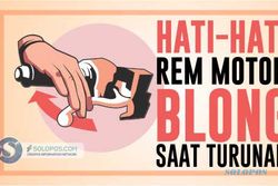 Hati-Hati Rem Motor Matik Blong di Turunan