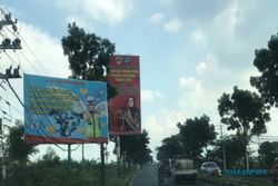Polres Sukoharjo Kepada Pengendara di Lokasi Rawan Kecelakaan: Awas Ambyar!