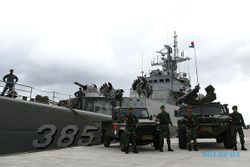 3 Kapal Perang TNI Usir Gerombolan Kapal China dari Natuna
