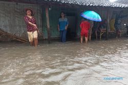 Hujan Deras, Puluhan Rumah di Madiun Terendam Air