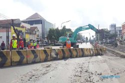 Bukan Proyek Flyover, Ini Penyebab Genangan di Simpang Purwosari Solo