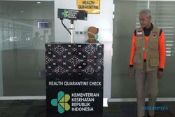 Cek Posko Pengendalian Corona di Bandara Semarang, Ini Kata Ganjar...