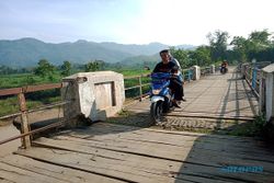 Berumur 102 Tahun, Jembatan Kayu Balong Wonogiri Kokoh Tak Tertandingi