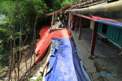 Terancam Longsor, 2 Keluarga di Lereng Bukit Sidoguro Klaten Harus Pindah Rumah