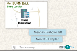 Prabowo Disindir Parodi Whatsapp Group Kabinet Mata Najwa, Jubir Baper