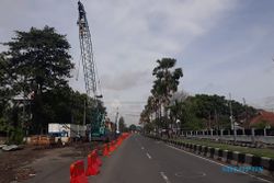 4 Tips Hindari Macet Akibat Pembangunan Flyover Purwosari Solo