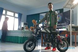 Mahasiswa Universitas PGRI Madiun Sukses Bikin Sepeda Motor Listrik