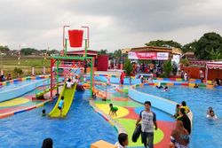 Waterpark Bikin Wisata Air di Pluneng Klaten Semakin Komplet