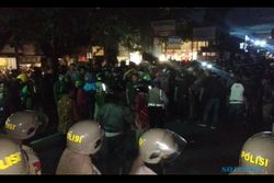 Ricuh Driver Ojol vs DC di Babarsari Jogja Mereda, Massa di Selokan Mataram
