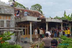 Puting Beliung Terjang 2 Rumah di Kluwan Grobogan