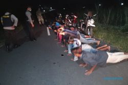 Balap Liar Di Tengah Pandemi Corona, Gerombolan Pemuda Gantiwarno Klaten Digerebek Polisi