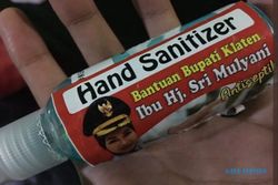 Viral Hand Sanitizer Berstiker Sri Mulyani, ORI Jateng Surati Bupati Klaten