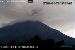 Gunung Merapi Erupsi 5 Kali Dalam Sepekan, Ini Kata BPPTKG Yogyakarta
