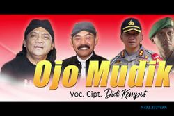 Lirik Lagu Ojo Mudik - Didi Kempot feat Rudy Wali Kota Solo