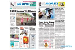 Solopos Hari Ini: PSBB di Soloraya Tak Didukung