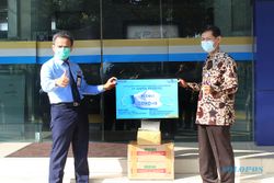 Lawan Corona, Taspen Bagi-Bagi Masker & Hand Sanitizer