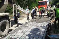 Perbaikan Jalan di Grobogan Susut Karena Covid-19
