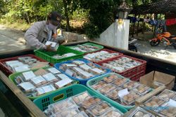 15.000 Butir Telur Dibagikan Gratis ke Warga Desa Sepat Sragen