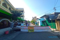 90 KK di Joyotakan Solo Kontak Jemaah Masjid Positif Corona Tertib Jalani Karantina