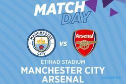 Live Streaming Liga Inggris Malam Ini: Manchester City vs Arsenal