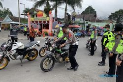 30 Sepeda Motor Disita Polisi Di Tawangmangu Karanganyar, Kenapa?