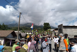 Gunung Merapi Menggembung, Jalur Evakuasi Warga Lereng Merapi Disiapkan