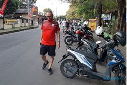 Apes, Anggota DPRD Solo Dari PDIP Terperosok Lubang Jalan Saat Olahraga Lari di Manahan