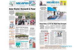 Solopos Hari Ini: Awas Klaster Moewardi & Pasar